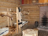 Summer Vacation 2018-147  A bedroom in the Fort (which housed 33 explorers)